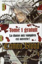 Couverture du livre « Trinity blood ; t.1 à t.3 » de Sunao Yoshida et Kiyo Kyujo aux éditions Kana