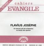 Couverture du livre « SCE-36 Flavius Josèphe » de Col Cahiers Evang. aux éditions Cerf