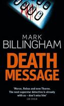 Couverture du livre « DEATH MESSAGE » de Mark Billingham aux éditions Sphere