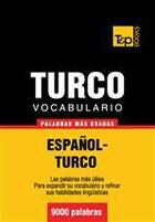 Couverture du livre « Vocabulario español-turco - 9000 palabras más usadas » de Andrey Taranov aux éditions T&p Books