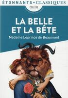 Couverture du livre « La belle et la bete » de Madame Leprince De Beaumont aux éditions Flammarion