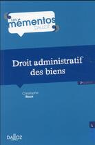 Couverture du livre « Droit administratif des biens » de Christophe Roux aux éditions Dalloz