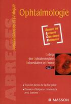 Couverture du livre « Ophtalmologie » de Couf aux éditions Elsevier-masson