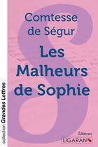 Couverture du livre « Les malheurs de Sophie » de Sophie De Segur aux éditions Books On Demand