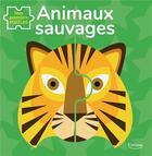 Couverture du livre « Animaux sauvages (coll. mes premiers puzzles) » de Coralie Saudo aux éditions Kimane