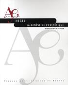 Couverture du livre « Hegel » de Olivier A P. aux éditions Pu De Rennes