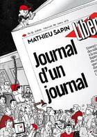 Couverture du livre « Journal d'un journal » de Mathieu Sapin aux éditions Delcourt