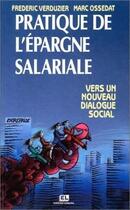 Couverture du livre « Pratiq De L Epargne Salar » de Verduzier aux éditions Liaisons