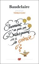 Couverture du livre « Comment on paie ses dettes quand on a du génie » de Charles Baudelaire aux éditions Flammarion