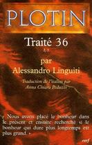 Couverture du livre « Traité 36 (1, 5) » de Alessandro Linguiti et Plotin aux éditions Cerf