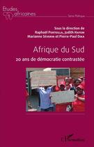 Couverture du livre « Afrique du sud - 20 ans de democratie contrastee » de Raphael Porteilla aux éditions L'harmattan