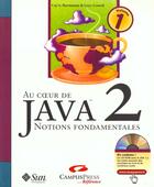 Couverture du livre « Sunsoft Press Java 2 T.1 » de Cornell Horstmann aux éditions Campuspress