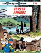 Couverture du livre « Les Tuniques Bleues Tome 34 : vertes années » de Raoul Cauvin et Willy Lambil aux éditions Dupuis