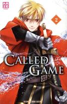 Couverture du livre « Called game Tome 2 » de Kaneyoshi Izumi aux éditions Crunchyroll