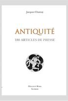 Couverture du livre « Antiquité » de Jacques Chamay aux éditions Slatkine
