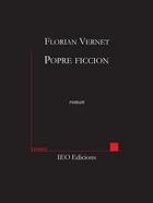 Couverture du livre « Popre ficcion » de Florian Vernet aux éditions Institut D'etudes Occitanes
