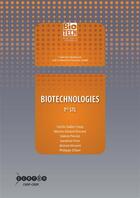 Couverture du livre « Biotechnologies ; terminale STL » de  aux éditions Crdp Bordeaux