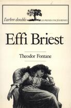 Couverture du livre « Effi briest » de Theodor Fontane aux éditions Gallimard