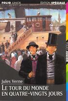 Couverture du livre « Le tour du monde en quatre-vingts jours » de Jules Verne aux éditions Gallimard-jeunesse