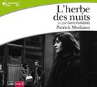 Couverture du livre « L'herbe des nuits » de Patrick Modiano aux éditions Epagine