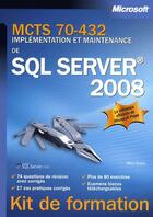 Couverture du livre « Implémentation et maintenance de SQL server 2008 ; MCTS 70-432 » de Hotek aux éditions Microsoft Press