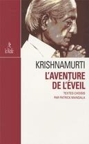 Couverture du livre « L'aventure de l'éveil » de Jiddu Krishnamurti aux éditions Relie