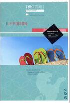 Couverture du livre « Le poison » de Marianne Faure-Abbad et Adrien Lauba aux éditions Lejep