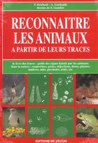 Couverture du livre « Reconnaitre les animaux a partir de leurs traces » de Brichetti-Gariboldi aux éditions De Vecchi