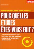 Couverture du livre « Pour quelles études êtes-vous fait ? » de Bruno Magliulo aux éditions L'etudiant