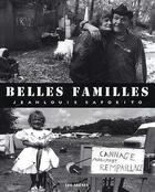 Couverture du livre « Belles familles » de Jean-Louis Saporito aux éditions Arenes
