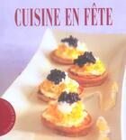 Couverture du livre « Cuisine En Fete » de  aux éditions Yoyo Books