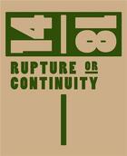 Couverture du livre « 14/18 - Rupture or Continuity : Belgian Art around World War I » de Rossi-Schrimpf Inga aux éditions Leuven University Press