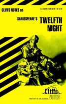 Couverture du livre « CliffsNotes on Shakespeare's Twelfth Night » de Roberts James L aux éditions Houghton Mifflin Harcourt