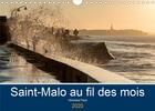 Couverture du livre « Saint-Malo au fil des mois (édition 2020) » de Peyle Veroniqu aux éditions Calvendo