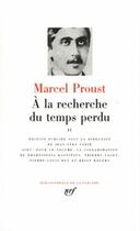 Couverture du livre « À la recherche du temps perdu Tome 2 » de Marcel Proust aux éditions Gallimard