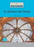 Couverture du livre « Lecture au bonheur des dames niveau a2 + cd audio » de Francoise Claustres aux éditions Cle International