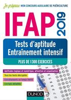 Couverture du livre « Je prépare ; IFAP tests d'aptitude - entraînement intensif - plus de 1300 exercices (édition 2019) » de Christelle Boisse aux éditions Dunod