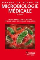 Couverture du livre « ATLAS DE POCHE ; manuel de poche de microbiologie médicale (2e édition) » de  aux éditions Medecine Sciences Publications