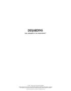 Couverture du livre « Desjardins ; une entreprise et un mouvement ? » de Benoit Levesque aux éditions Presses De L'universite Du Quebec