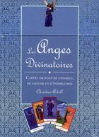 Couverture du livre « Les anges divinatoires » de Christine Astell aux éditions Guy Trédaniel