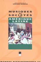 Couverture du livre « Musique et société en Amérique latine » de Pur aux éditions Pu De Rennes