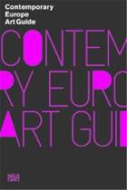 Couverture du livre « Contemporary europe art guide 2009 » de Gordon Mark aux éditions Hatje Cantz