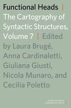 Couverture du livre « Functional Heads: The Cartography of Syntactic Structures, Volume 7 » de Laura Bruge aux éditions Oxford University Press Usa