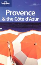 Couverture du livre « Provence and the côte d'azur » de Nicola Williams aux éditions Lonely Planet France