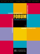 Couverture du livre « Forum 1 - cahier d'exercices » de Murillo/Tost/Campa aux éditions Hachette Fle