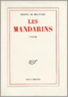 Couverture du livre « Les mandarins » de Simone De Beauvoir aux éditions Gallimard (patrimoine Numerise)