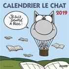 Couverture du livre « Le chat ; calendrier (édition 2019) » de Philippe Geluck aux éditions Casterman