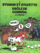 Couverture du livre « Sylvain et Sylvette Tome 8 : drôle de corrida » de Jean-Louis Pesch aux éditions Dargaud