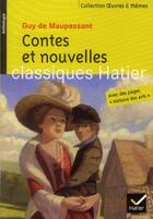 Couverture du livre « Contes et nouvelles » de Guy de Maupassant et Laurence Teper et Helene Potelet aux éditions Hatier