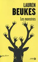 Couverture du livre « Les monstres » de Lauren Beukes aux éditions Presses De La Cite